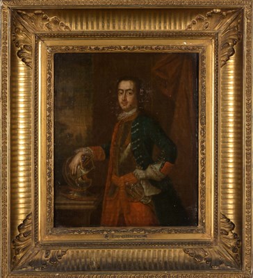 Lot 36 - German School, 18th Century Portrait of a...