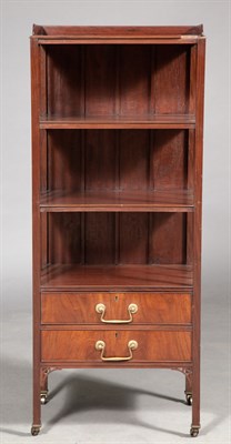 Lot 363 - George III Style Mahogany Étagère Height 49...