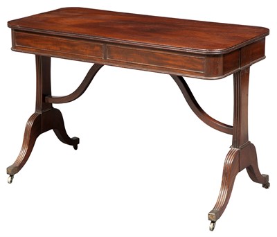 Lot 200 - Regency Mahogany Writing Table Height 28 1/2...