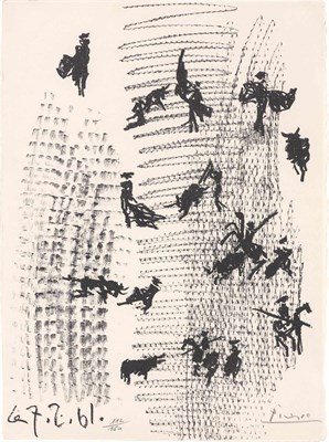Lot 145 - Pablo Picasso TOROS Y TOREROS (B. 1012; M. 345;...