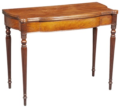 Lot 163 - Federal Mahogany Card Table Height 29 1/2...