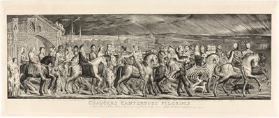 Lot 11 - William Blake (1757-1827) CHAUCER'S CANTERBURY...