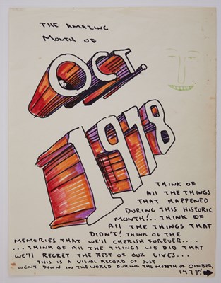 Lot 40 - Daniel Johnston American, b. 1961 Untitled...