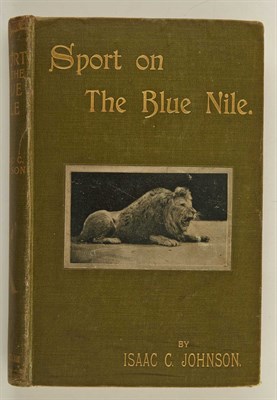 Lot 207 - JOHNSON, ISAAC CHARLES, Jr. Sport on the Blue...
