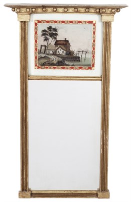 Lot 164 - Federal Giltwood Pier Mirror 19th Century...