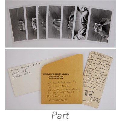 Lot 144 - MARLO, EDWARD [=MALKOWSKI, EDWARD] Extensive...