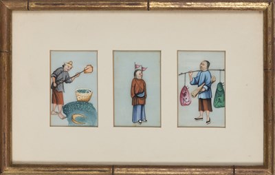 Lot 77 - Chinese School 19th/20th Century Figures in...