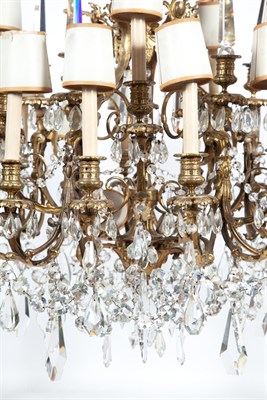 Lot 463 - Napoleon III Gilt-Bronze and Cut-Glass...
