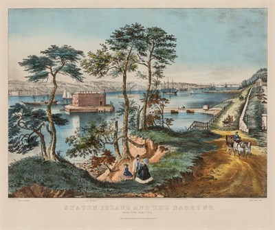 Lot 102 - Currier & Ives, publishers STATEN ISLAND AND...