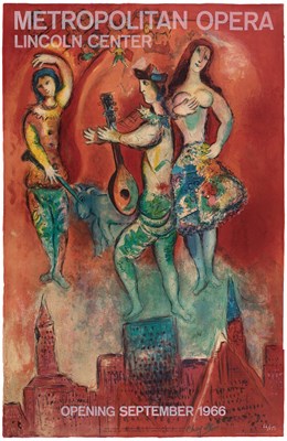 Lot 30 - After Marc Chagall by Charles Sorlier CARMEN...