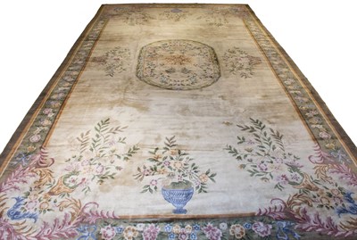 Lot 525 - Savonnerie-Style Carpet Nepal, contemporary...