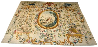 Lot 612 - Silk and Wool Aubusson Tapestry France,...