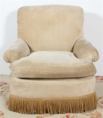 Lot 314 - Pair of Upholstered Club Chairs Height 33 1/2...