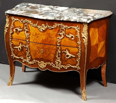 Lot 482 - Louis XV Style Tulipwood and...