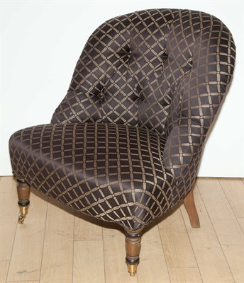 Lot 258 - Pair of Upholstered Beechwood and...