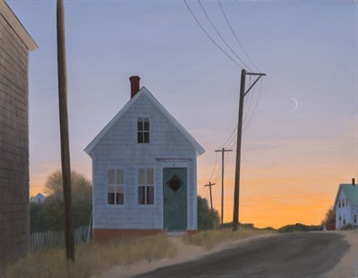 Lot 119 - John Dowd American, b. 1960 Moonrise on the...