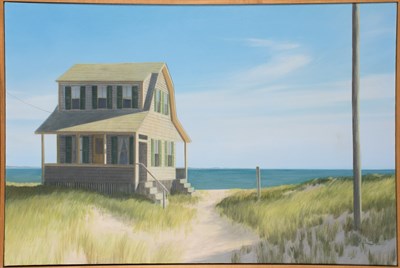 Lot 24 - John Dowd American, b. 1960 House by the Ocean...