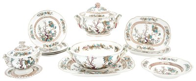 Lot 149 - English Porcelain Partial Table Service 19th...