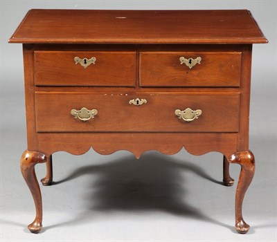 Lot 442 - Queen Anne Cherry Dressing Table Probably...