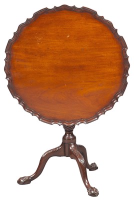 Lot 261 - George III Style Mahogany Tripod Table Height...