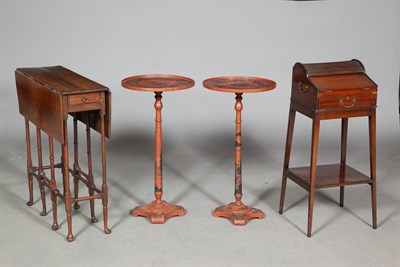Lot 496 - Pair of Japanese Red, Black Lacquer and Parcel-...