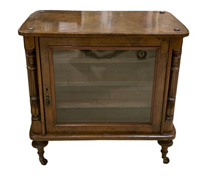 Lot 441 - Victorian Inlaid Walnut Cabinet Height 26...