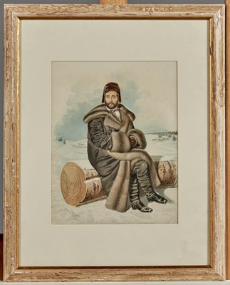 Lot 65 - Russian School 19th Century Resting on the...