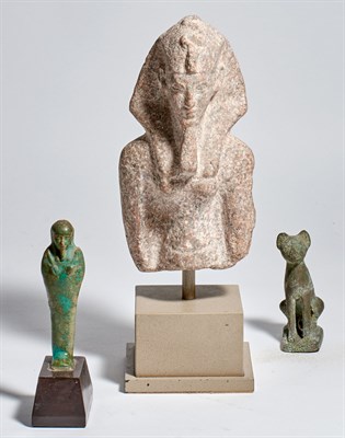 Lot 107 - Group of Three Egyptian Tourist Objects...