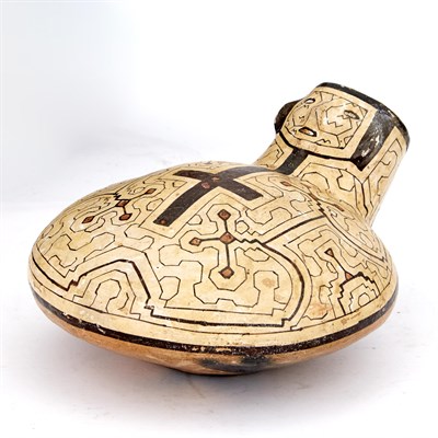 Lot 145 - Shipibo-Conibo Style Painted Earthenware...