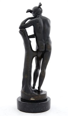 Lot 153 - Patinated Bronze Figure of Hermes After the...