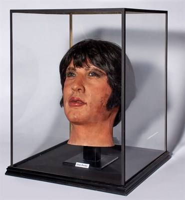 Lot 137 - Elvis Presley Waxwork Museum Bust 1960s In...