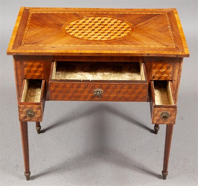 Lot 475 - Continental Kingwood and Tulipwood Parquetry...