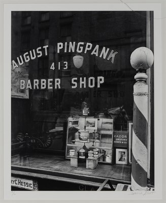 Lot 30 - ABBOTT, BERENICE (1898-1991) Pingpank Barber...