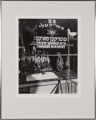 Lot 26 - ABBOTT, BERENICE (1898-1991) Kosher chicken...