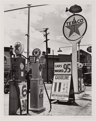 Lot 14 - ABBOTT, BERENICE (1898-1991) Texaco Gasoline...