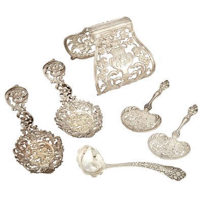 Lot 223 - Group of Sterling Silver Serving Pieces...