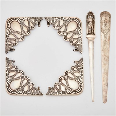 Lot 228 - Group of American Sterling Silver Desk...