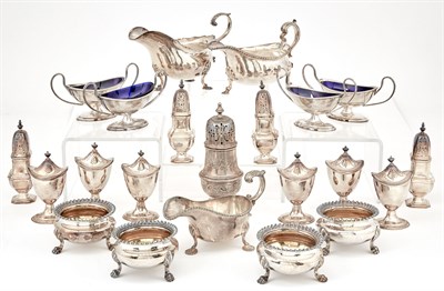 Lot 222 - Group of Silver Plated Table Articles...