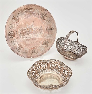 Lot 234 - Three Sterling Silver Table Articles...