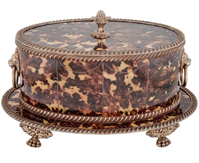 Lot 251 - Regency Style Silver Plated and Faux...