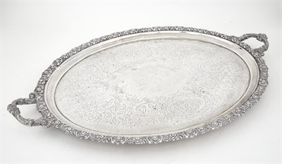 Lot 173 - Walker & Hall Silver Plated Two Handled Tray...