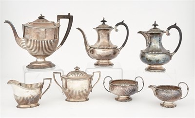 Lot 226 - Two Silver Plated Tea Services Comprising a...