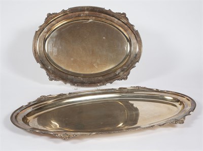 Lot 231 - Pair of Georgian Style Silver Plated Graduated...