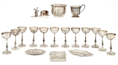 Lot 243 - Group of Silver Small Articles Various makers...