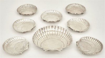 Lot 291 - Set of Eight Gorham Sterling Silver Shell-Form...