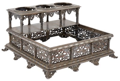 Lot 234 - Christofle Silver Plated Decanter Stand Late...