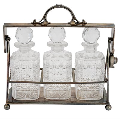 Lot 217 - James Dixon & Sons Silver Plated and Cut Glass...