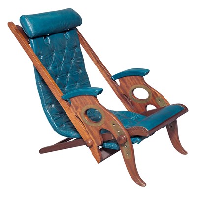 Lot 319 - Jean-Pierre Hagnauer Leather Upholstered...
