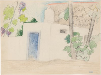 Lot 88 - Joseph Stella Italian/American, 1877-1946...