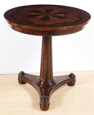 Lot 323 - Biedermeier Style Stained Wood and Marquetry...